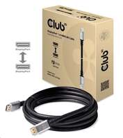 CLUB3D DisplayPort 1.4 HBR3 - DisplayPort 1.4 HBR3 8K/60Hz 4m kábel (CAC-1069)