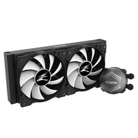 Zalman ALPHA 28 Vízhűtés/Univerzális Fekete 280mm