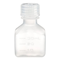 Vierkant-Enghalsflaschen Nalgene™ mit Schraubverschluss PP | Nennvolumen: 30 ml
