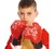 Par de guantes de boxeo infantil/mujer Rojo