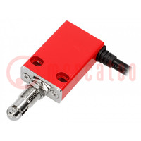 Limit switch; NO + NC; 5A; max.240VAC; max.240VDC; lead 2m; IP67