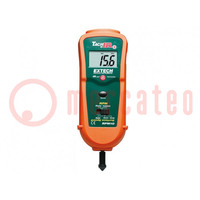 Tachymètre; LCD; 5 chiffres (9999); 16mm; Temp.(IR): -20÷315°C