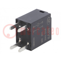 Relay: electromagnetic; SPST-NO; Ucoil: 12VDC; 30A; automotive