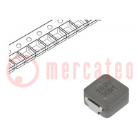 Inductor: wire; SMD; 4539; 10uH; Ioper: 7.1A; 25mΩ; -55÷155°C; ±20%