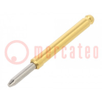 Test needle; Operational spring compression: 4.5mm; 5A; Ø: 1.8mm