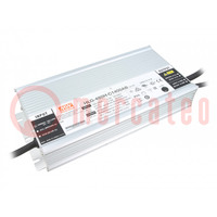 Power supply: switched-mode; LED; 480W; 171÷343VDC; 700÷1400mA