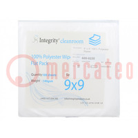 Cleaning cloth: cloth; Application: cleanroom; dry; 100pcs.