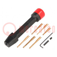 Tool: for removal; terminals; 28AWG÷22AWG; HD 20,HD 22; 95.25mm