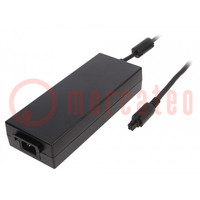 Power supply: switched-mode; 12VDC; 16.7A; 200W; 80÷264VAC; 0÷60°C