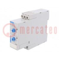 Module: current monitoring relay; AC current; 24VDC; SPDT; IP20