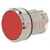 Commutatore: a pulsante; 22mm; Pos.stab: 1; rosso; assente; IP67
