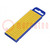 Jelölések; Jelölés: A; 2,8÷3,8mm; poliamid; sárga; -40÷85°C; WIC