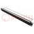 Patch panel; RJ45; Cat: 6; RACK; screw; Number of ports: 16; 19"; M3