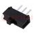 Switch: slide; Pos: 2; SPDT; 0.2A/30VDC; ON-ON; THT; Leads: for PCB