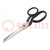 Scissors; for cables; 180mm