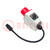 Adapter for three phase sockets; 32A; IEC plug; 265V; IP40