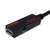 ROLINE USB 3.2 Gen 1 Actieve Repeater kabel, zwart, 15 m