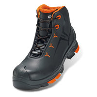 uvex Sicherheitsschuhe Stiefel S3, Farbe: schwarz/orange, Größe: 35-52 Version: 38 - Größe 38