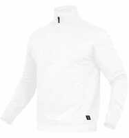 Leibwächter Zip-Sweater Flex-Line FLEXR04 Gr. M weiß