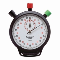 Addition stopwatches, 1/10 sec.15 min, black ABS-housing