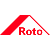 LOGO zu ROTO NT/NX Schnäpper NTi für Stulpflügelgetriebe Rahmenteil silber