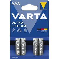 Produktbild zu VARTA elemek Ultra Lithium LR03/AAA 1.5V (4 db)