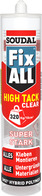 Fix ALL High Tack CLEAR Montagekleber, 305g, transparent