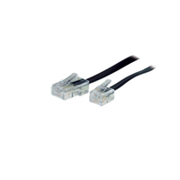 Anschlusskabel RJ11/RJ45, 3 m, schwarz