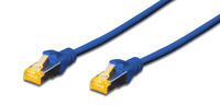 Microconnect SFTP6A01BBOOTED netwerkkabel Blauw 1 m Cat6a S/FTP (S-STP)