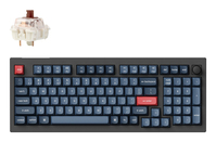 Keychron V5 Max toetsenbord Universeel RF-draadloos + Bluetooth Zwart, Grijs