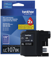 Brother LC107BK ink cartridge 1 pc(s) Original High (XL) Yield Photo black