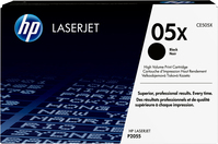 HP 05X oryginalny wkład z czarnym tonerem LaserJet XL