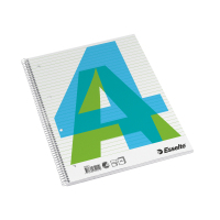 Esselte College Pad A4 jegyzettömb és jegyzetfüzet 70 lapok Kék, Zöld, Fehér