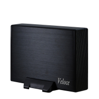 Inter-Tech Veloce GD-35612 Fekete 3.5" USB-áramellátású