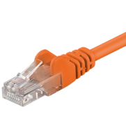 Mercodan 5m UTP networking cable Orange Cat5e U/UTP (UTP)