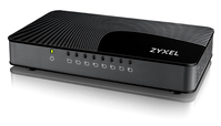 Zyxel GS-108S v2 No administrado Gigabit Ethernet (10/100/1000) Negro