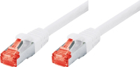 Tecline S/FTP Cat6, 2m netwerkkabel Wit S/FTP (S-STP)