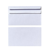 Herlitz 768853 Briefumschlag DL (110 x 220 mm) Weiß 25 Stück(e)