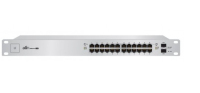 Ubiquiti UniFi US-24-500W Netzwerk-Switch Managed Gigabit Ethernet (10/100/1000) Power over Ethernet (PoE) 1U Silber