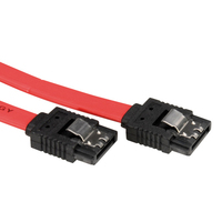 Value SATA 6.0 Gbit/s cable de SATA 0,5 m Rojo