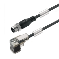 Weidmüller SAIL-VSCD-M12G-0.6U cable de señal 0,6 m Negro