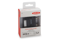 Ednet 84548 adaptador de cable de vídeo SCART (21-pin) 3 x RCA + S-Video Negro