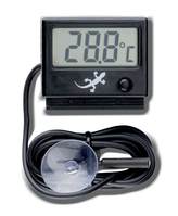 Exo Terra PT2472 Umgebungsthermometer Elektronisches Thermometer Terrarium Schwarz