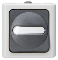 Kopp 560756009 light switch Thermoplastic Black, White