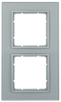 Hager 10126414 Wandplatte/Schalterabdeckung Aluminium