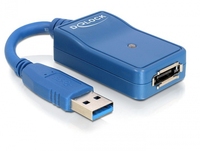 DeLOCK USB 3.0 - eSATA USB kábel USB A Kék