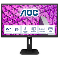 AOC P1 Q27P1 Computerbildschirm 68,6 cm (27") 2560 x 1440 Pixel Quad HD LED Schwarz