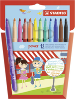 STABILO power felt pen Medium Multicolour 12 pc(s)