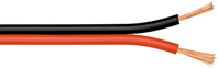 Goobay Rot-Schwarz PVC, CCA, 100 m Spule, Querschnitt 2 x 0.75 mm2, Eca