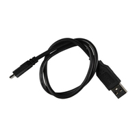 Garmin microUSB 2A USB cable USB A Black
